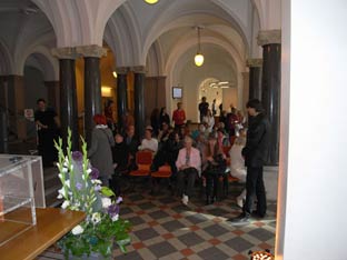 Vernissage im Foyer des Rathauses Wiesbaden